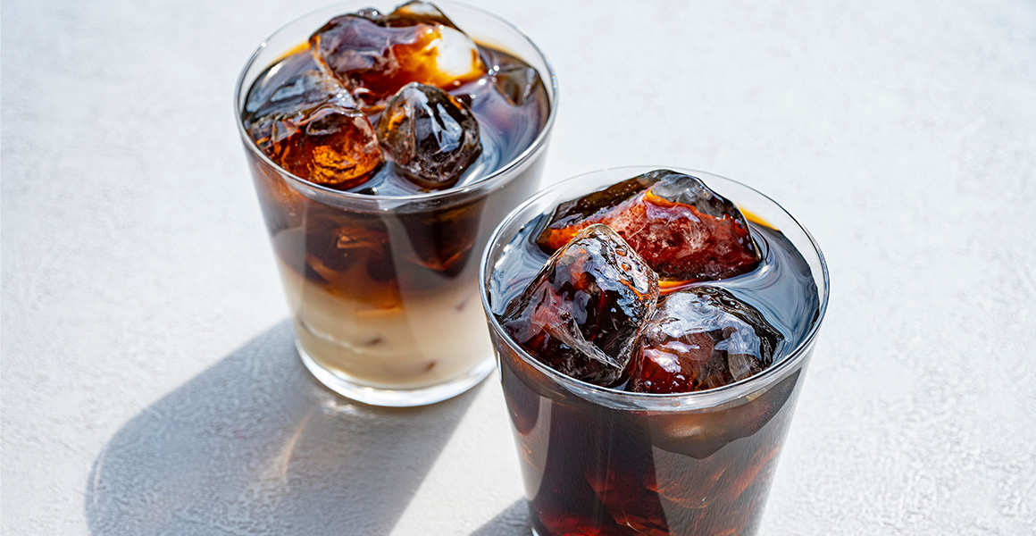 2種類のコーヒー画像