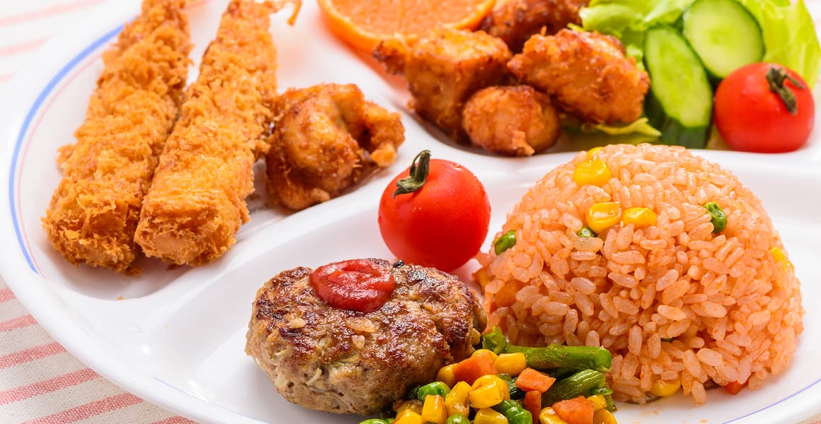 お子様ランチの画像