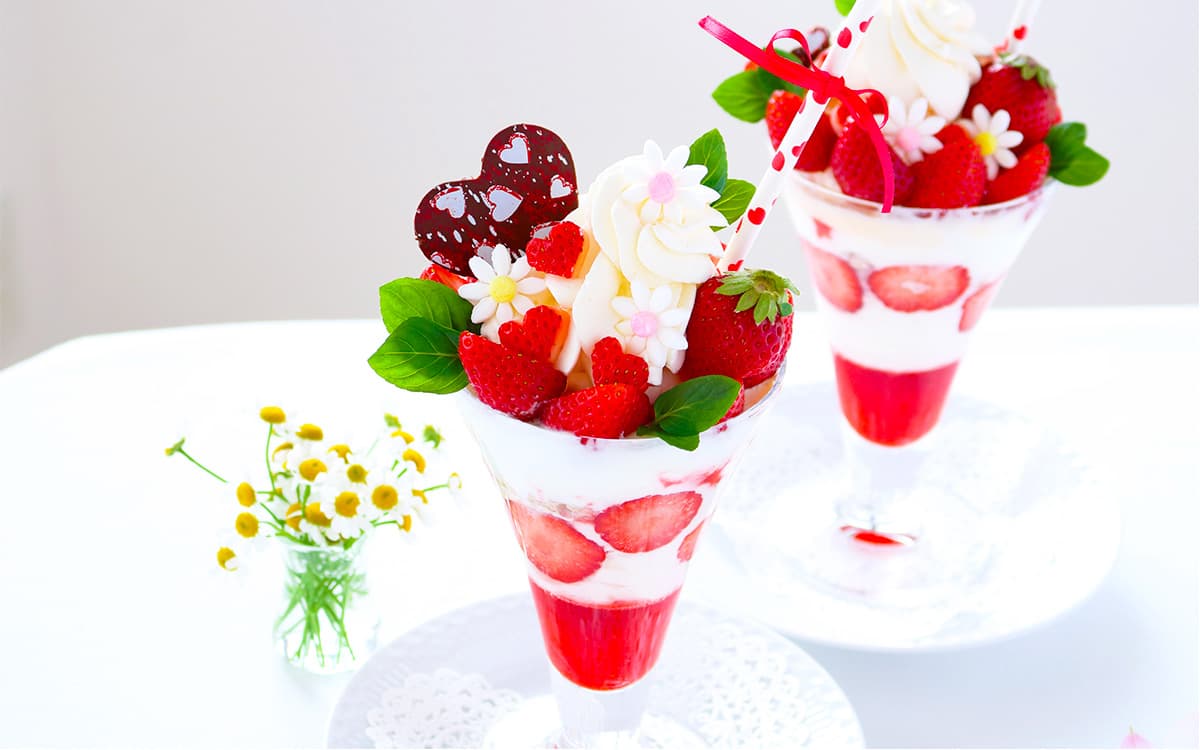 いちごパフェ